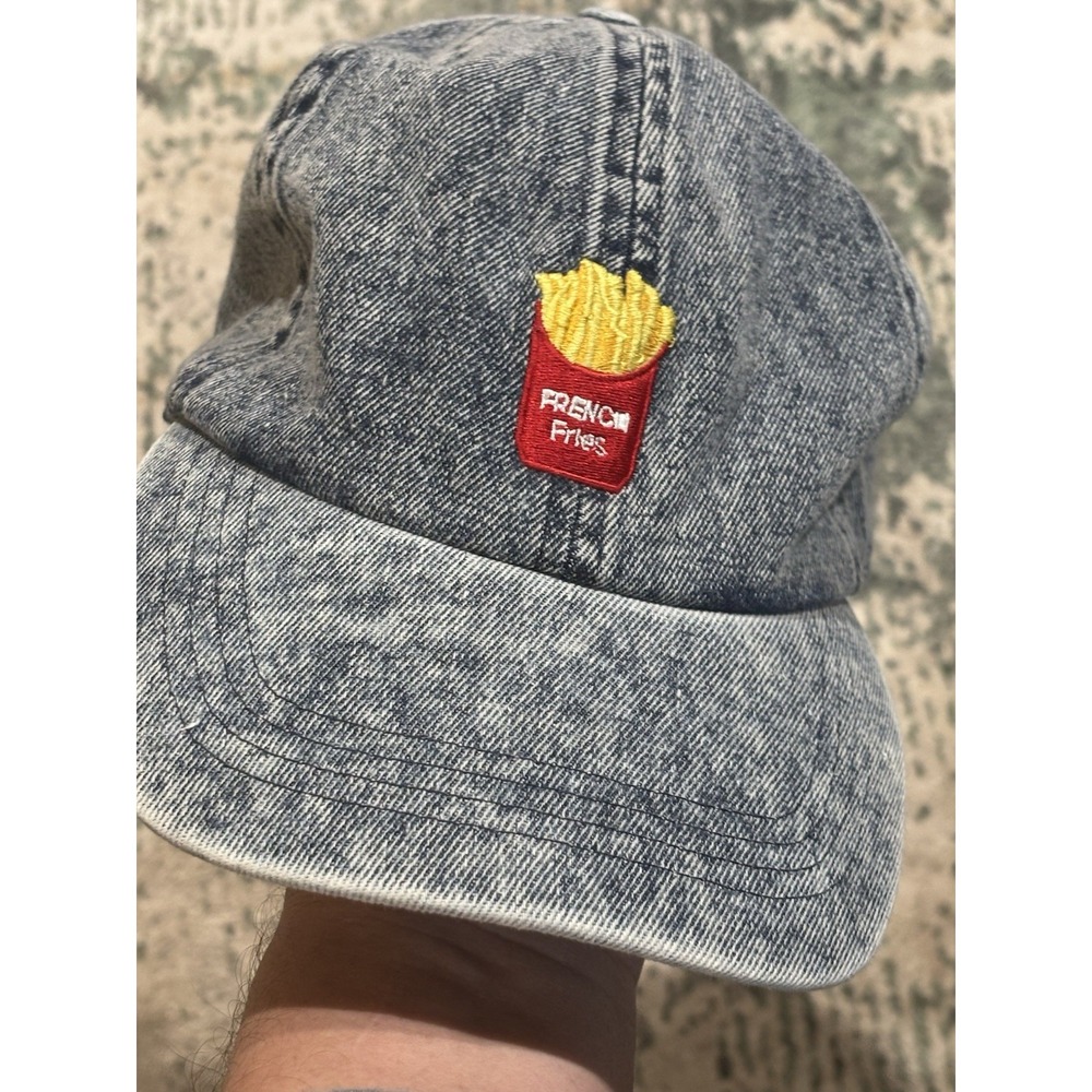 David And Young Graphite Baseball Cap French Fries
